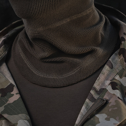 M-Tac шарф-труба анатомічний мікрофліс ріп-стоп Dark Olive– Мілітарист - зображення 13