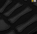 M-Tac перчатки Skeleton Nomex Black– Милитарист - миниатюра 6