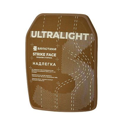 Балістика Бронепластина надлегка з демпфером розміру M 3-го класу захисту НВМПЕ– Мілітарист - зображення 1