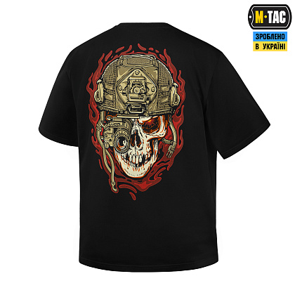 M-Tac футболка Worn to the bone Oversize Black– Мілітарист - зображення 5