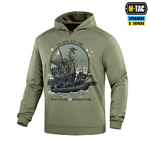 M-Tac кофта Hoodie Драккар Light Olive– Милитарист