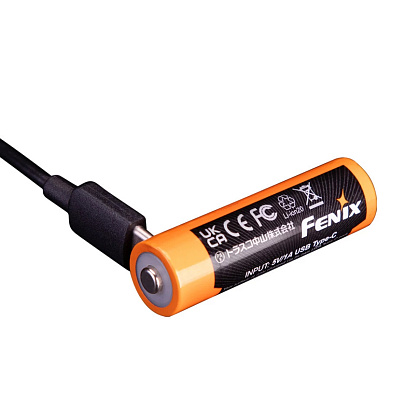 Fenix АКБ 14500 2200 mAh Li-ion Type-C– Милитарист - фото 5