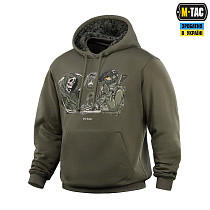 M-Tac кофта Hoodie Time Oversize Hard Ranger Green– Мілітарист