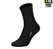 M-Tac шкарпетки Tactical Socks Cotton 67% Black– Мілітарист - мініатюра 1