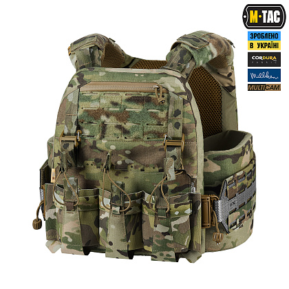 M-Tac плитоноска Cuirass Tiger Elite (розмір плити L) Multicam– Мілітарист - зображення 1
