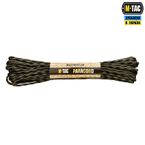 M-Tac паракорд 550 type III Black & Army Green 15м– Милитарист