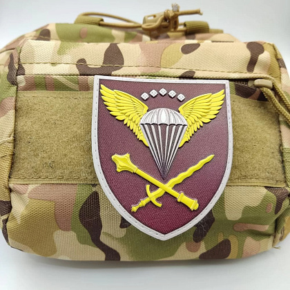 Шеврон ПВХ ЗСУ Командування десантно-штурмових військ– Мілітарист - зображення 2