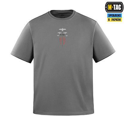M-Tac футболка Leleka Cotton Hard Light Grey– Мілітарист - зображення 3