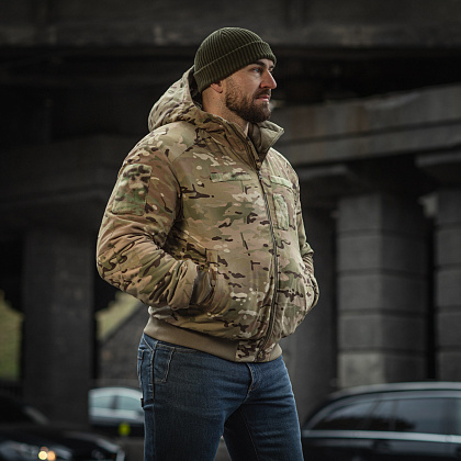 M-Tac куртка MA-1 Hooded Military Primaloft MC– Милитарист - фото 36