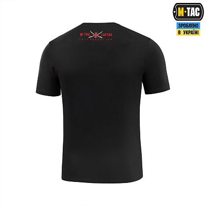 M-Tac футболка Лицарський хрест front Black– Мілітарист - зображення 5