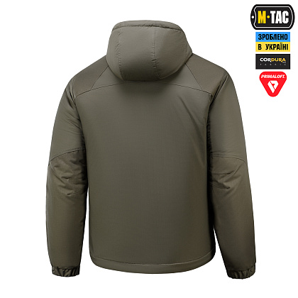 M-Tac куртка зимова Alpha Basic Primaloft Dark Olive– Мілітарист - зображення 4
