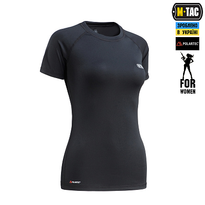 M-Tac футболка Ultra Light Polartec Lady Black– Мілітарист - зображення 3