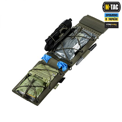 M-Tac Аптечка-вкладиш тактична індивідуальна IFAK Elite Ranger Green– Мілітарист - зображення 12