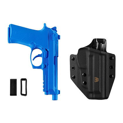 ATA Gear кобура модель Hit Factor ver.1 для зброї Beretta 92FS (Type M9/M9A1) Black правша– Мілітарист - зображення 5