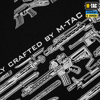 M-Tac футболка WAR Cotton Hard Black/White– Мілітарист - зображення 6