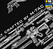 M-Tac футболка WAR Cotton Hard Black/White– Мілітарист - мініатюра 6
