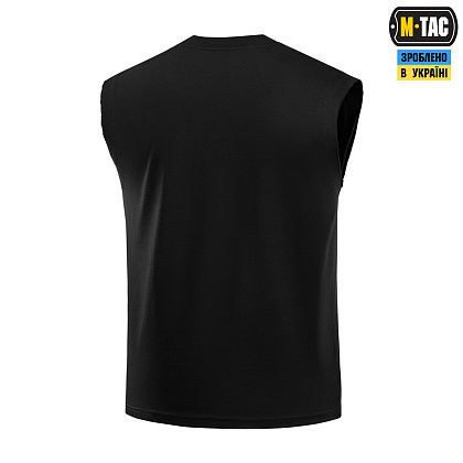 M-Tac футболка безрукавка WAR Cotton Hard Black– Мілітарист - зображення 4