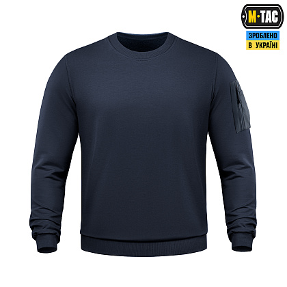 M-Tac світшот Nylon Pocket Cotton Hard Indigo Blue– Мілітарист - зображення 2