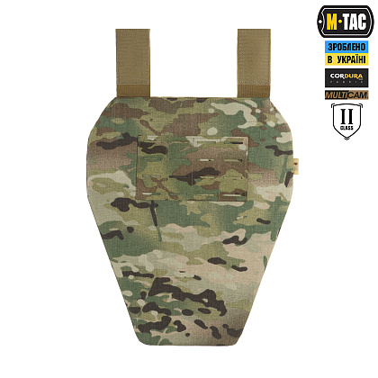 M-Tac фартух протиуламковий з балістичним пакетом 2 клас (BRONYX) Laser Cut XL Multicam– Мілітарист - зображення 2