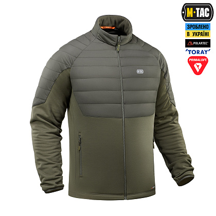M-Tac кофта Berserk Polartec Primaloft Olive– Милитарист - фото 3