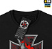 M-Tac футболка Лицарський хрест front Black– Мілітарист - мініатюра 13
