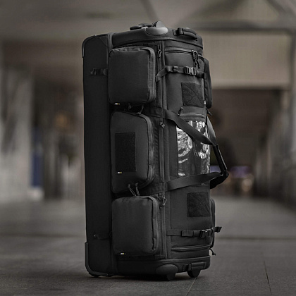 M-Tac сумка транспортна 185л Black– Мілітарист - зображення 42