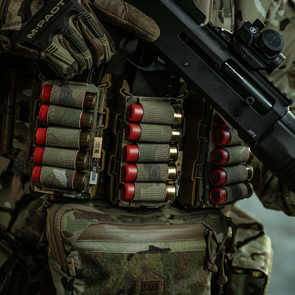 M-Tac патронташ на липучке для патронов 12 калибра Multicam– Милитарист - фото 16