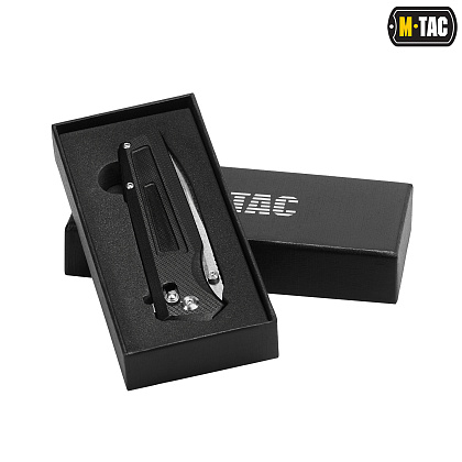 M-Tac ніж складний Type 34 Black/Stonewash– Мілітарист - зображення 10