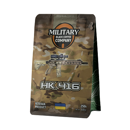 Military Black Coffee Company мелена HK416-Колумбія– Мілітарист - зображення 1