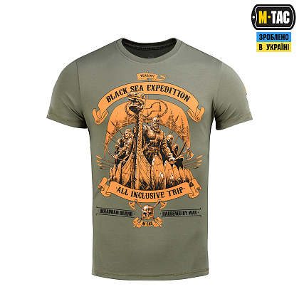 M-Tac футболка Black Sea Expedition Light Olive– Мілітарист - зображення 2