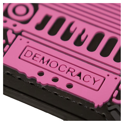 Sho_patch шеврон DEMOCRCY– Мілітарист - зображення 2