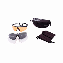 Revision окуляри StingerHawk Black Frame 3 Lens Kit Large– Мілітарист