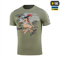 M-Tac футболка Death From Above Light Olive– Мілітарист