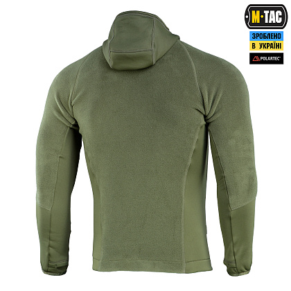 M-Tac кофта Hoodie Polartec Sport Army Olive– Милитарист - фото 4
