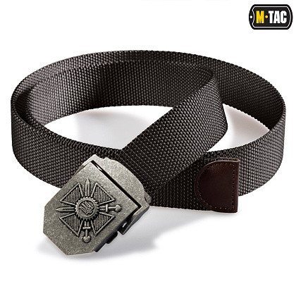 M-Tac ремінь ЗСУ Black– Мілітарист - зображення 1