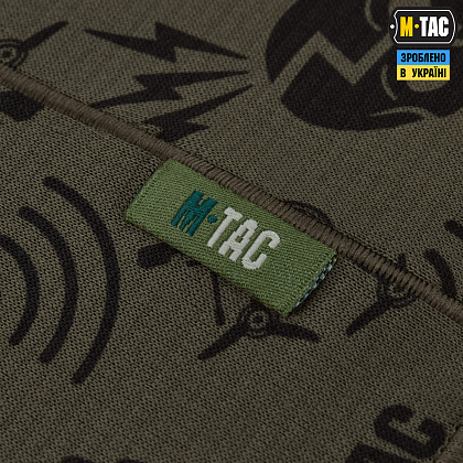 M-Tac шарф-труба мікрофліс Drone Pattern Dark Olive– Мілітарист - зображення 8