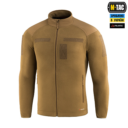 M-Tac куртка Combat Fleece Polartec Jacket Coyote Brown– Милитарист - фото 1