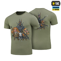 M-Tac футболка Rex team Light Olive– Мілітарист