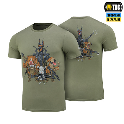 M-Tac футболка Rex team Light Olive– Мілітарист - зображення 1