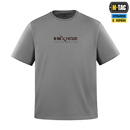 M-Tac футболка Fatum Group Light Grey– Мілітарист - зображення 3