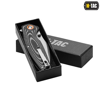 M-Tac ніж складний Type 14 Black/Grey– Мілітарист - зображення 9