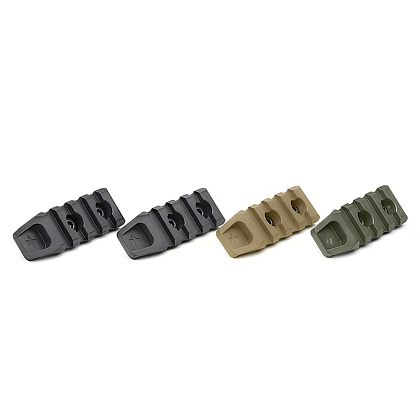 Крук Рейка Пікатінні на 4 слоти із кріпленням стандарту  M-Lok Coyote Tan (9004)– Милитарист - фото 4