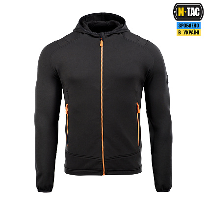 M-Tac кофта Spider Microfleece Hoodie Black– Милитарист - фото 2