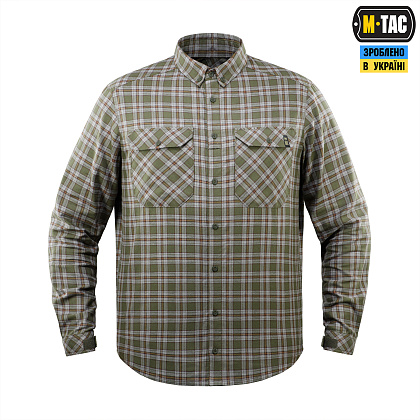 M-Tac сорочка Lumberjack Cotton Shirt Olive/Grey– Мілітарист - зображення 2