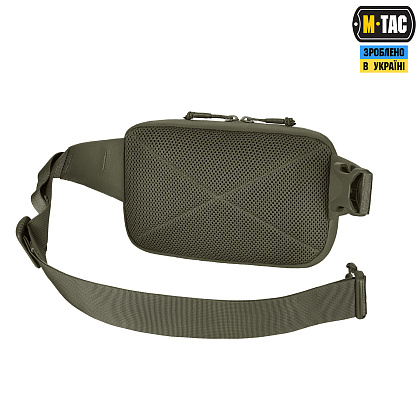 M-Tac сумка City Waist Bag з липучкою Lite-C Elite Ranger Green– Мілітарист - зображення 4