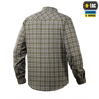 M-Tac сорочка Lumberjack Cotton Shirt Olive/Grey– Мілітарист - зображення 4