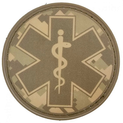Нашивка ЗСУ Військові медики польова– Мілітарист - зображення 1
