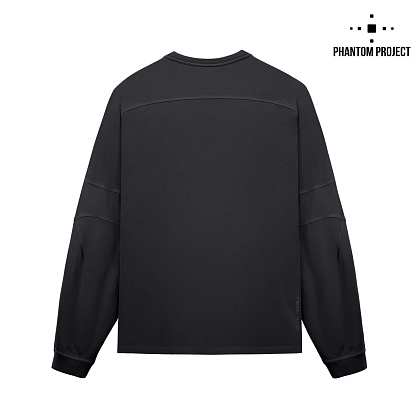Phantom Project/M-Tac футболка Long Sleeve Cotton Hard (GD) Graphite– Милитарист - фото 2