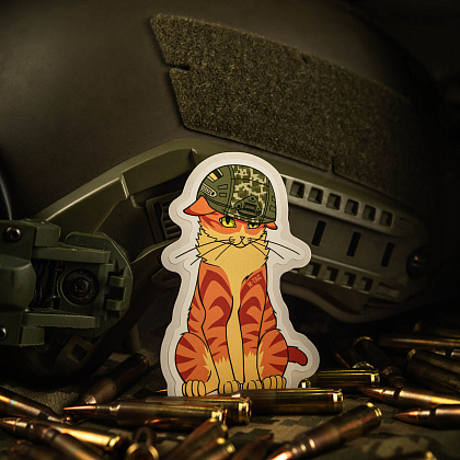 M-Tac наклейка Orange Cat– Милитарист - фото 2