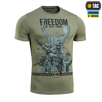 M-Tac футболка Freedom Light Olive– Милитарист - фото 3